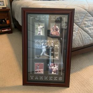 Derek Jeter Framed Autograph / Signature